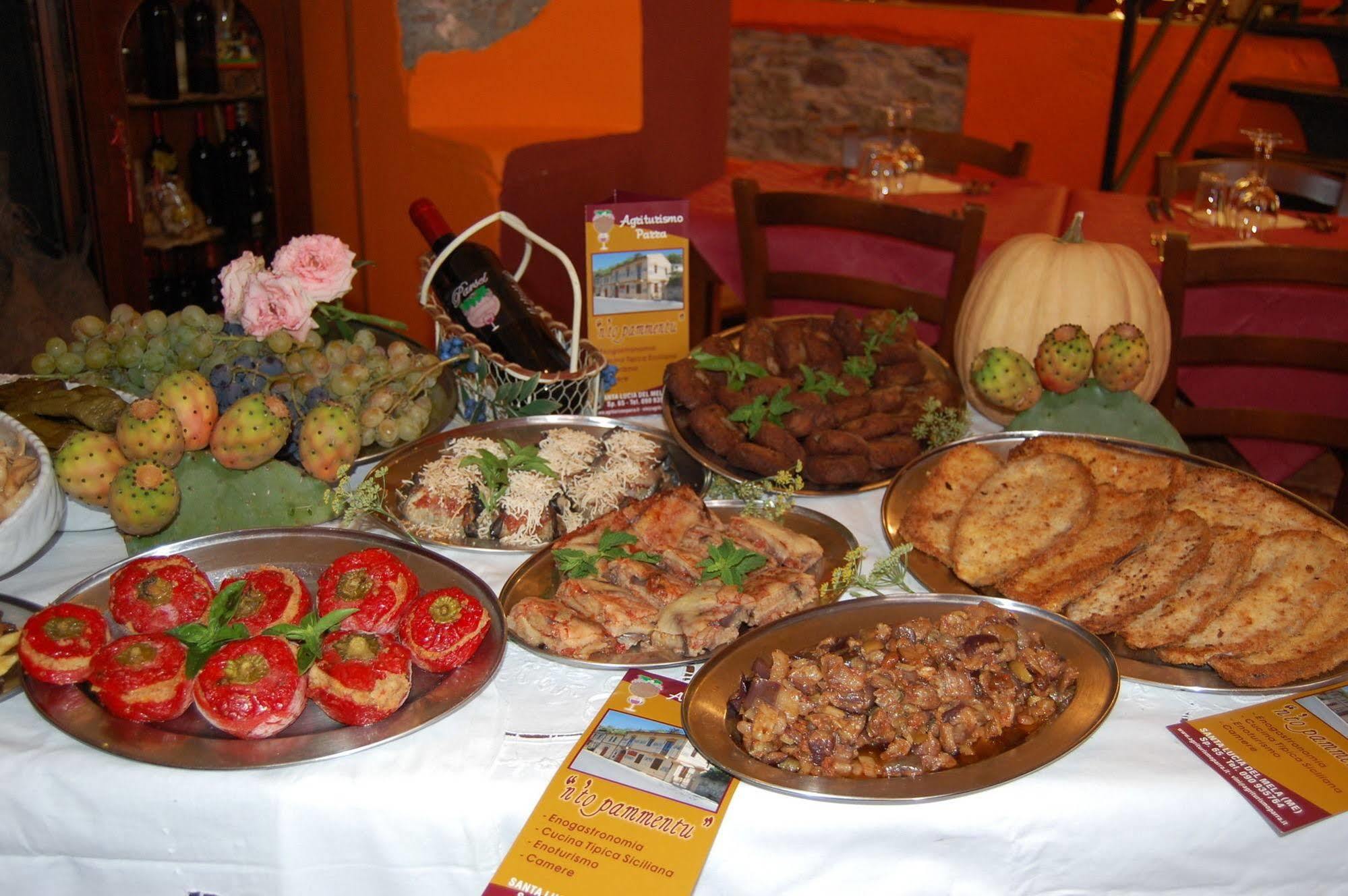 Agriturismo Parra Santa Lucia del Mela Eksteriør bilde